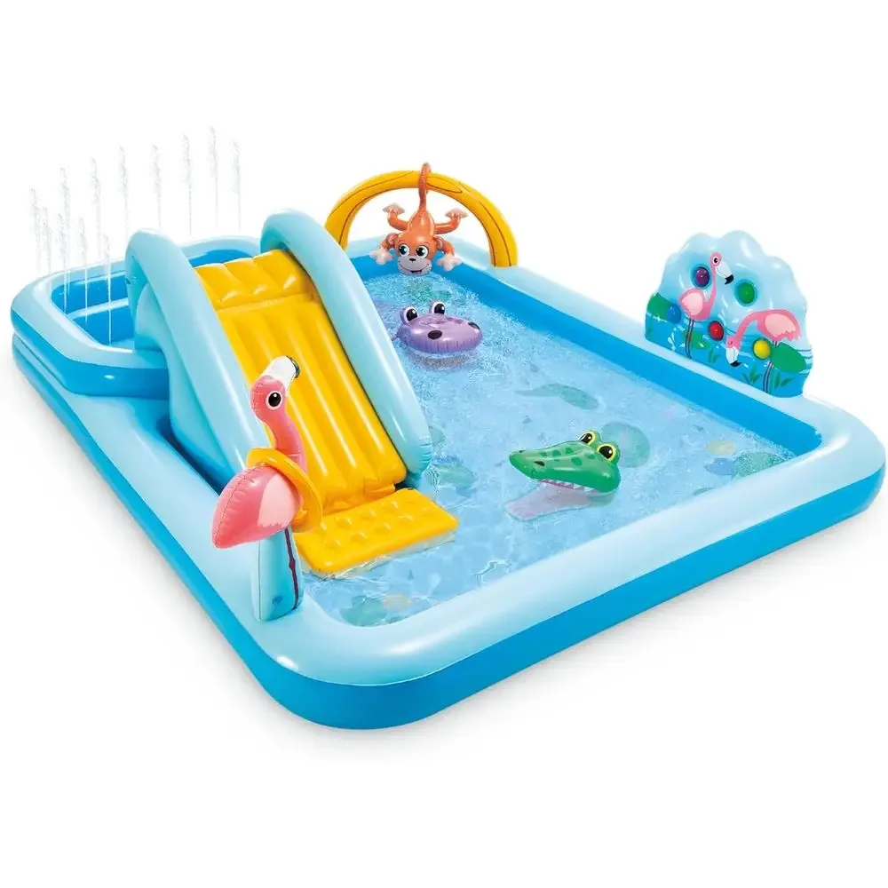 Outdoor Adventure For Kids - مركز ألعاب قابل للنفخ للمغامرات في
