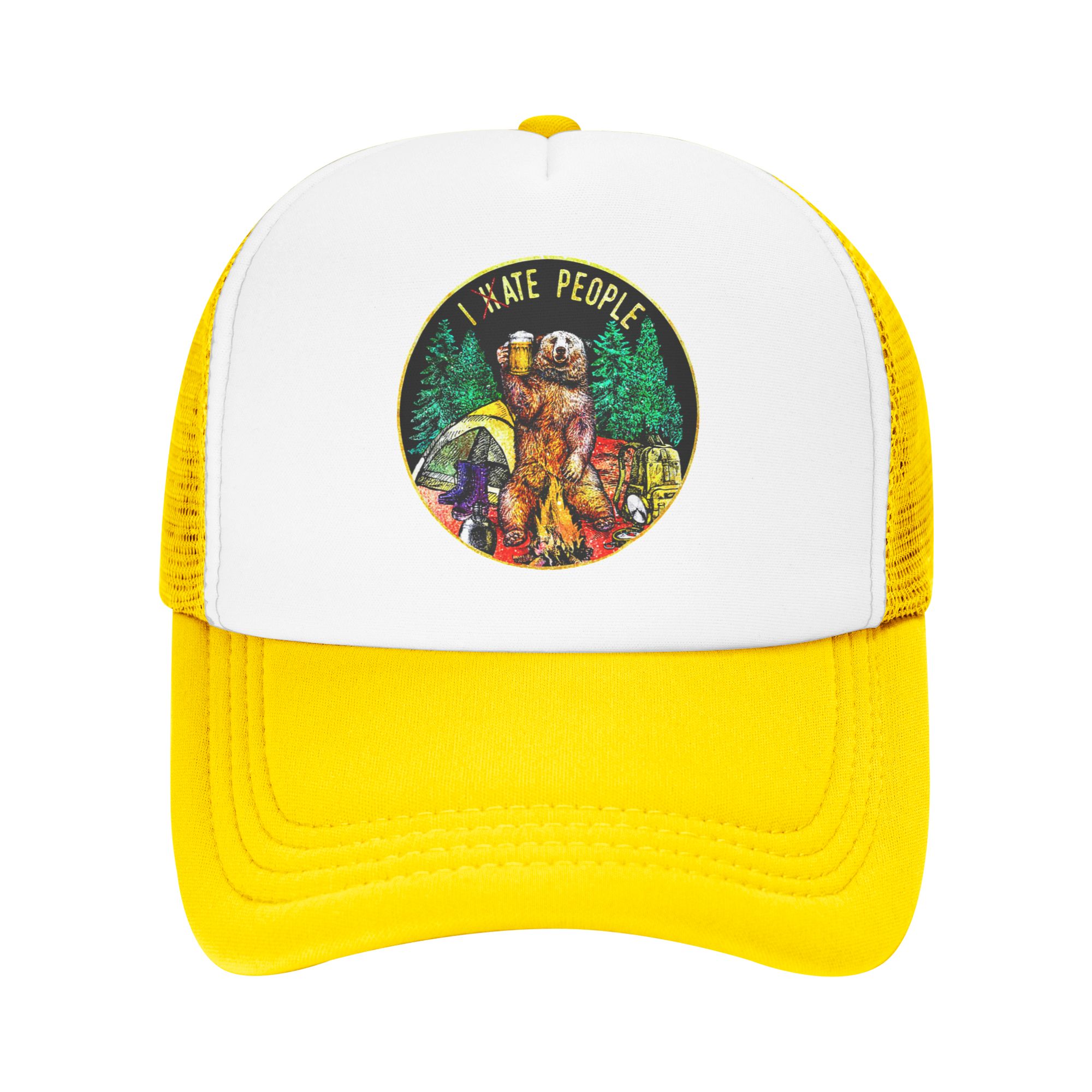 Outdoor Adventure Hat - قبعة بيسبول بتصميم 'I Hate People