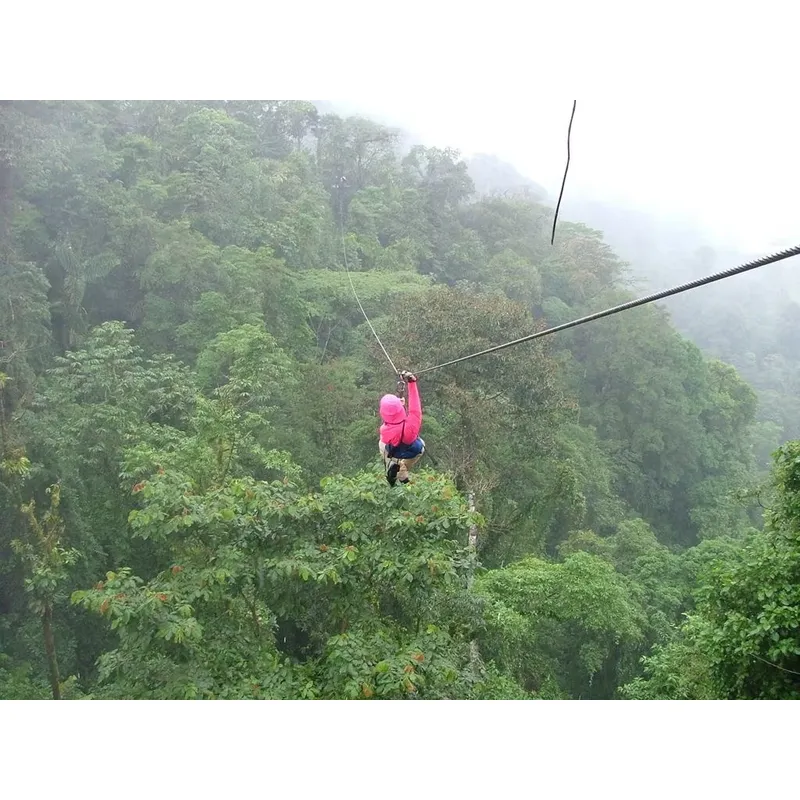 حبل تسلق مخصص للمناطق الغابية  - مراجعة Outdoor Adventure Zipline وسعره