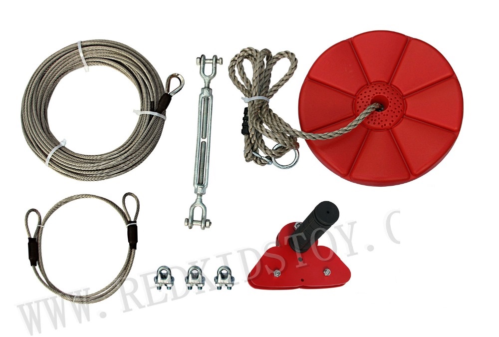شحن مجاني: طقم كابل زيب لاين C - مراجعة Outdoor Adventure Zipline وسعره