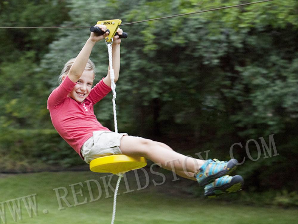 شحن مجاني: طقم كابل زيب لاين C - مراجعة Outdoor Adventure Zipline وسعره