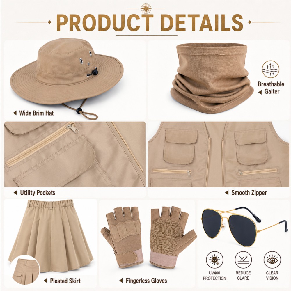 ملابس وإكسسوارات للتنزه في اله - مراجعة Outdoor Adventure Hat وسعره
