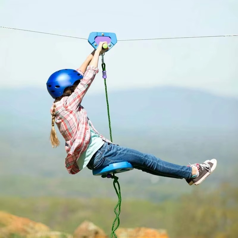 مجموعة ألعاب الزيبلاين الخارجي - مراجعة Outdoor Adventure Zipline وسعره
