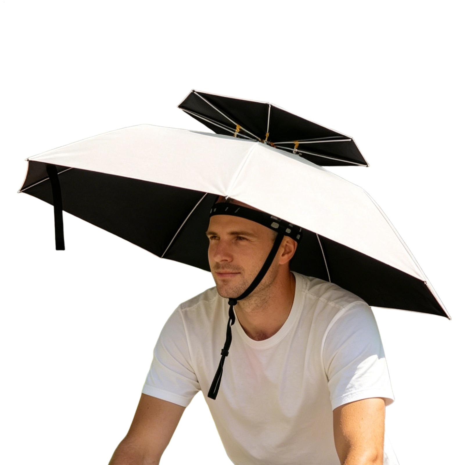 قبعة مظلة قابلة للطي تثبت على  - مراجعة Outdoor Adventure Hat وسعره