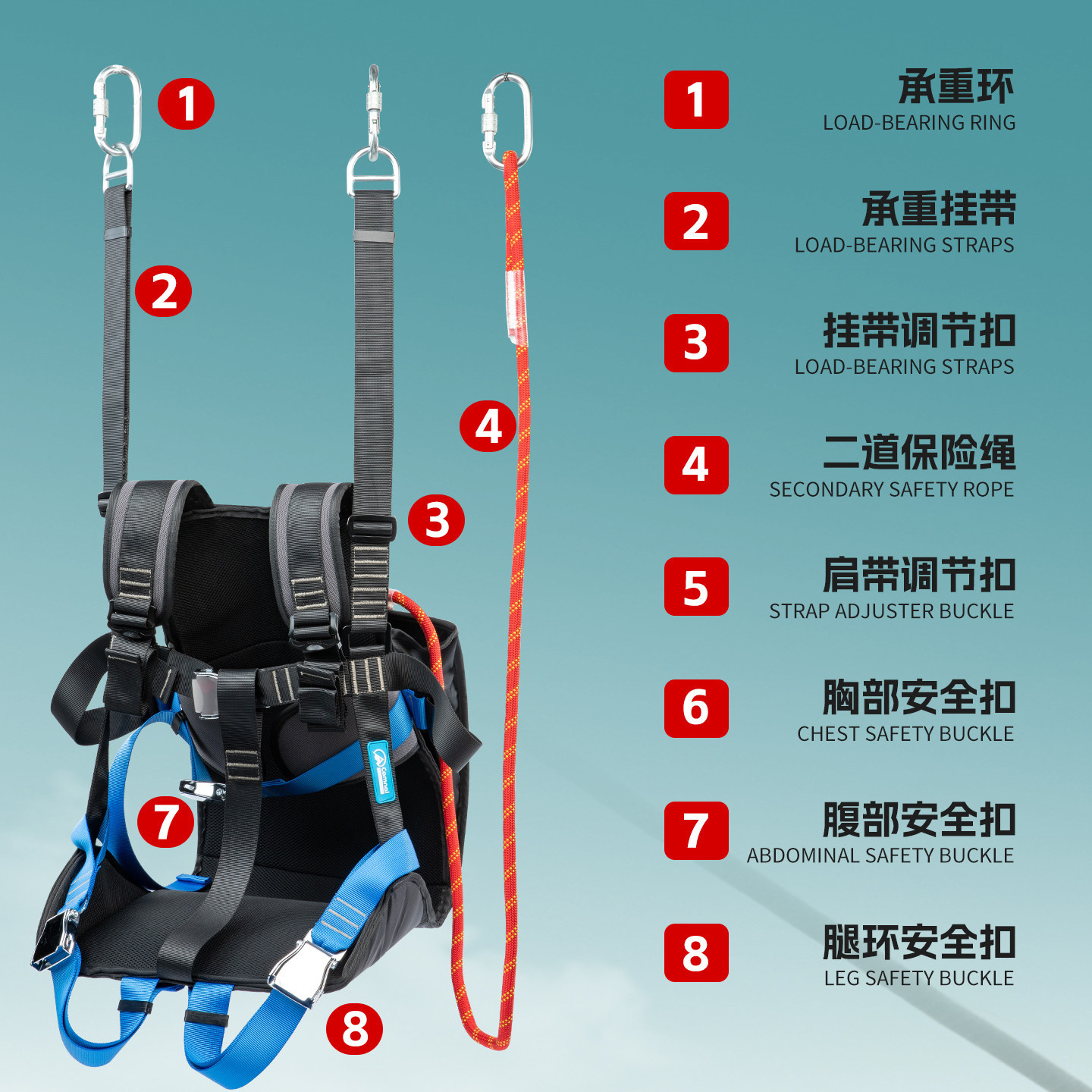 مقعد أمان للزيبلاين في المناطق - مراجعة Outdoor Adventure Zipline وسعره