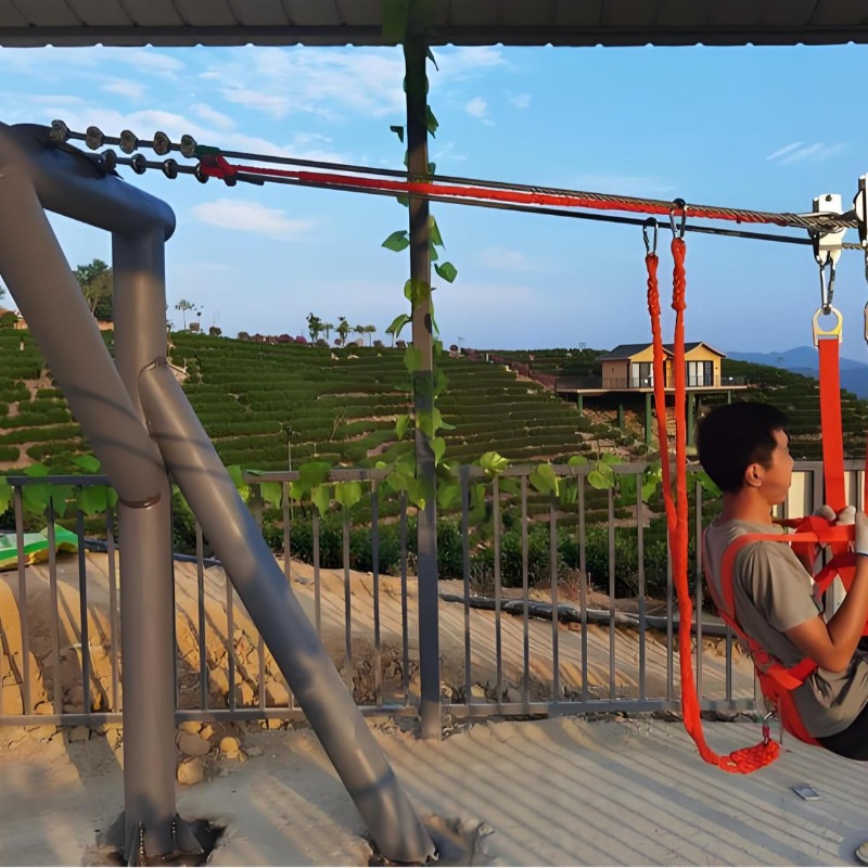 معدات الزيبلاين للارتفاعات الع - مراجعة Outdoor Adventure Zipline وسعره